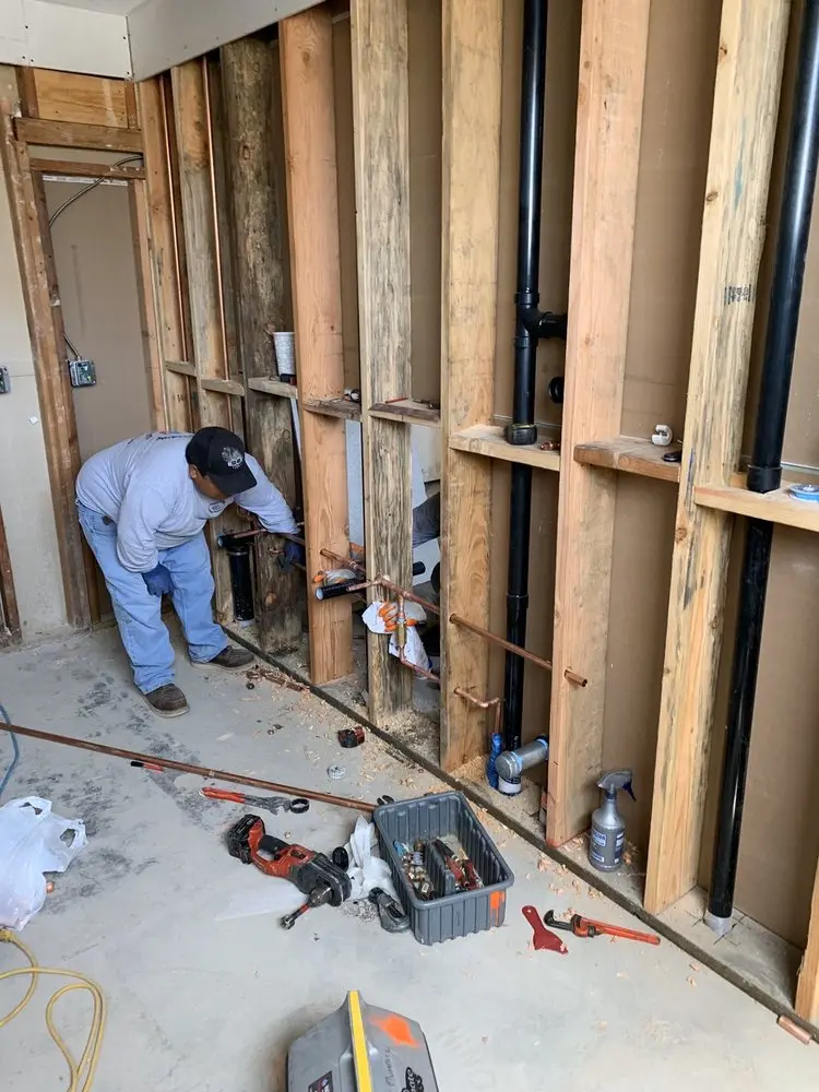 Commercial rough-in plumbing for Gas Line Repair in Shively Corners